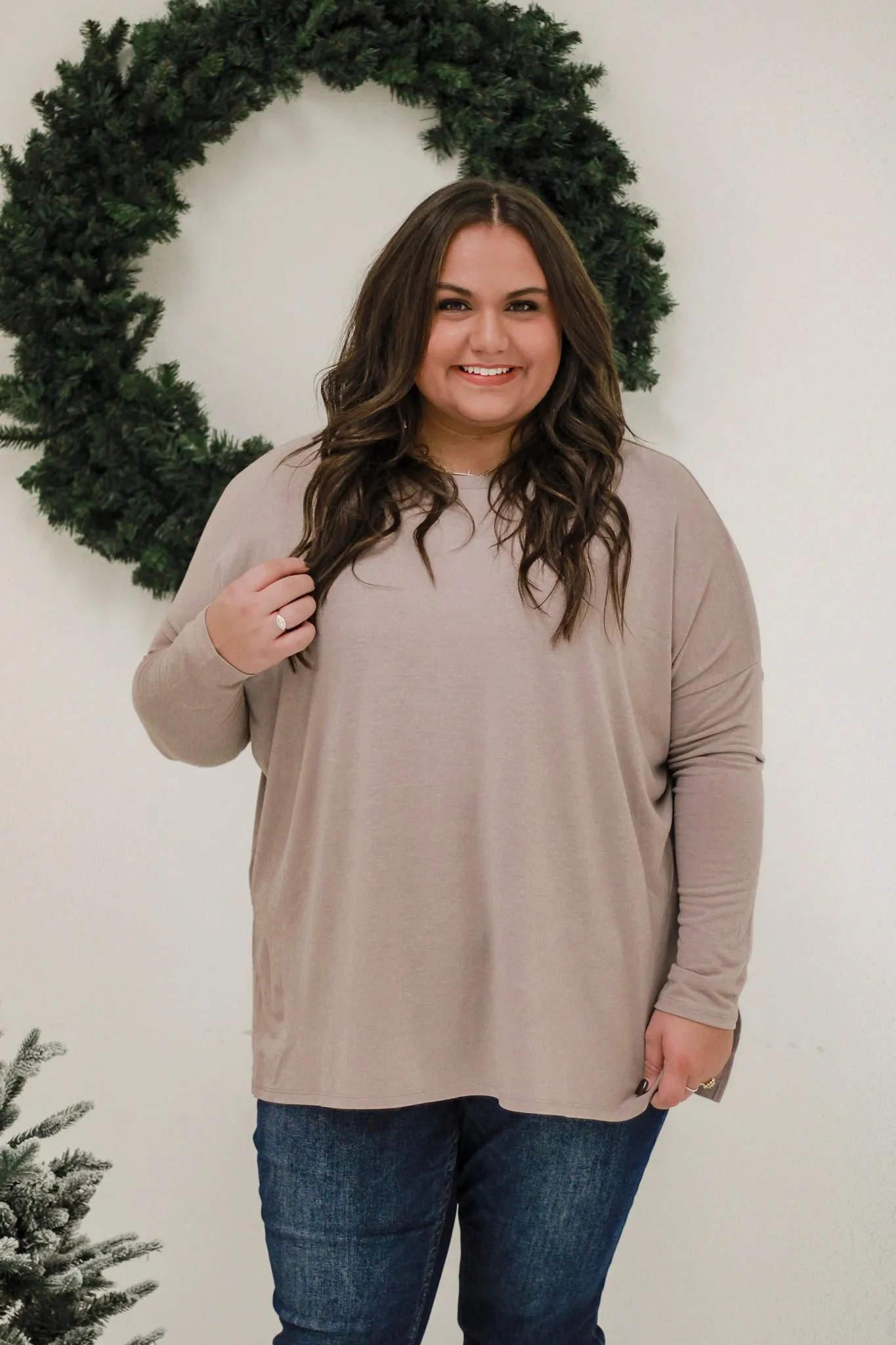 DB For Everyday Top in Ash Mocha