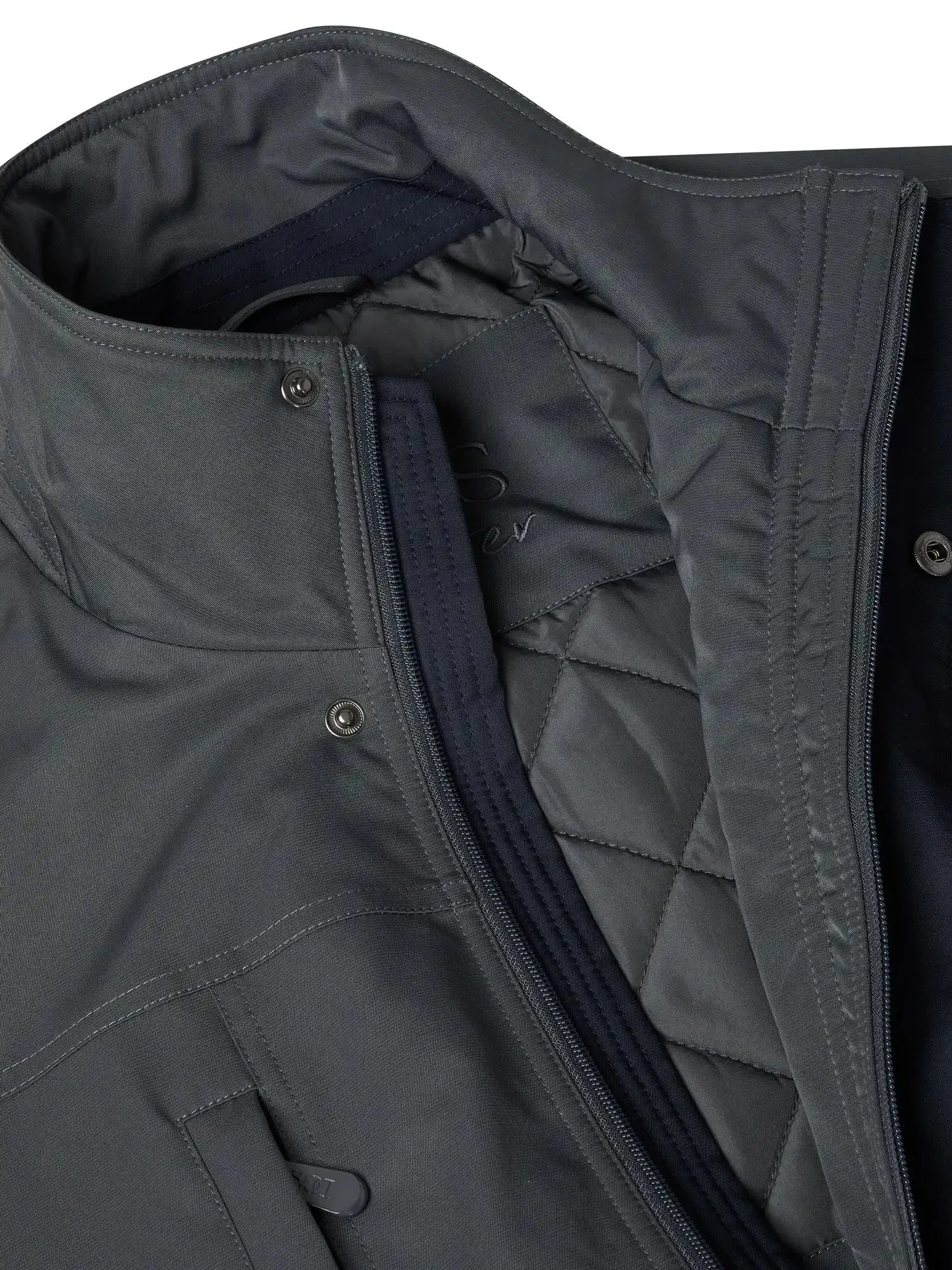 DG's Drifter Mens Hedley Coat Grey