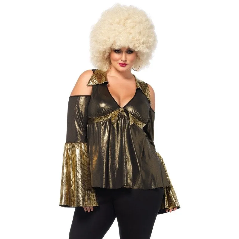Disco Diva Pant Suit by Leg Avenue - Plus