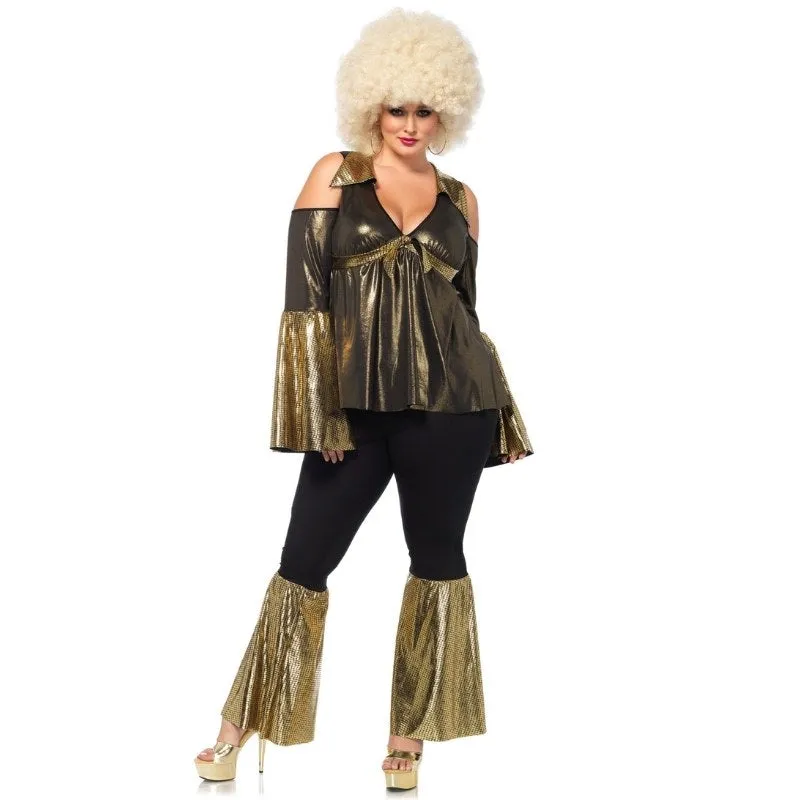 Disco Diva Pant Suit by Leg Avenue - Plus