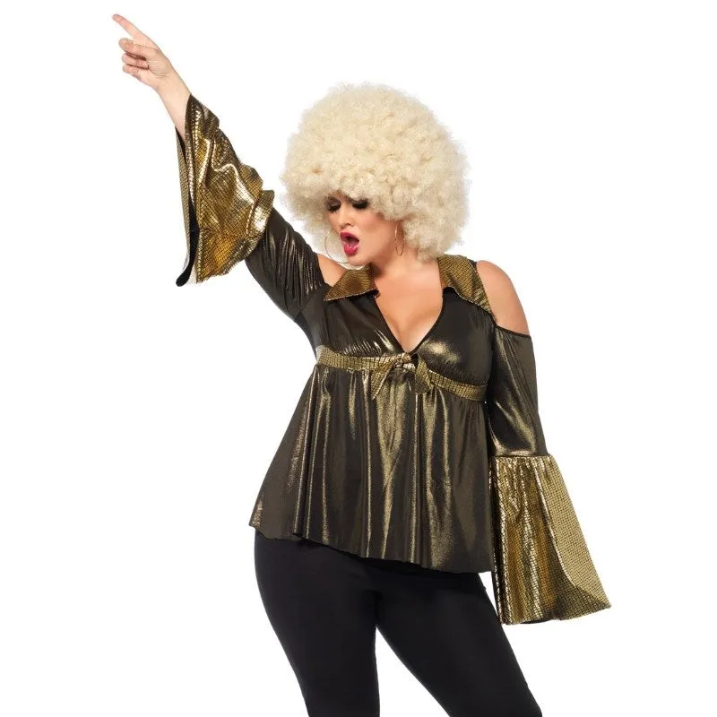 Disco Diva Pant Suit by Leg Avenue - Plus