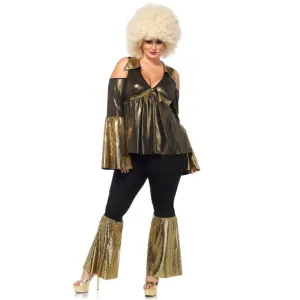 Disco Diva Pant Suit by Leg Avenue - Plus