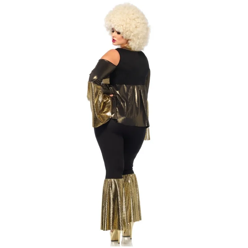 Disco Diva Pant Suit by Leg Avenue - Plus