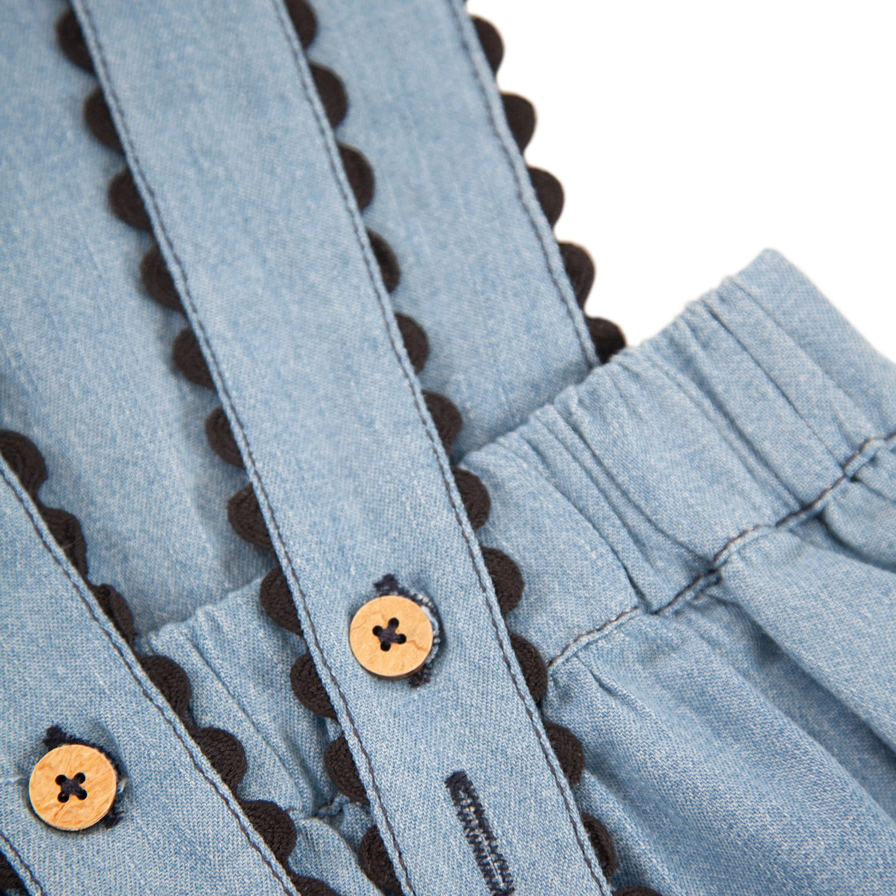 Earla Pinafore | Denim