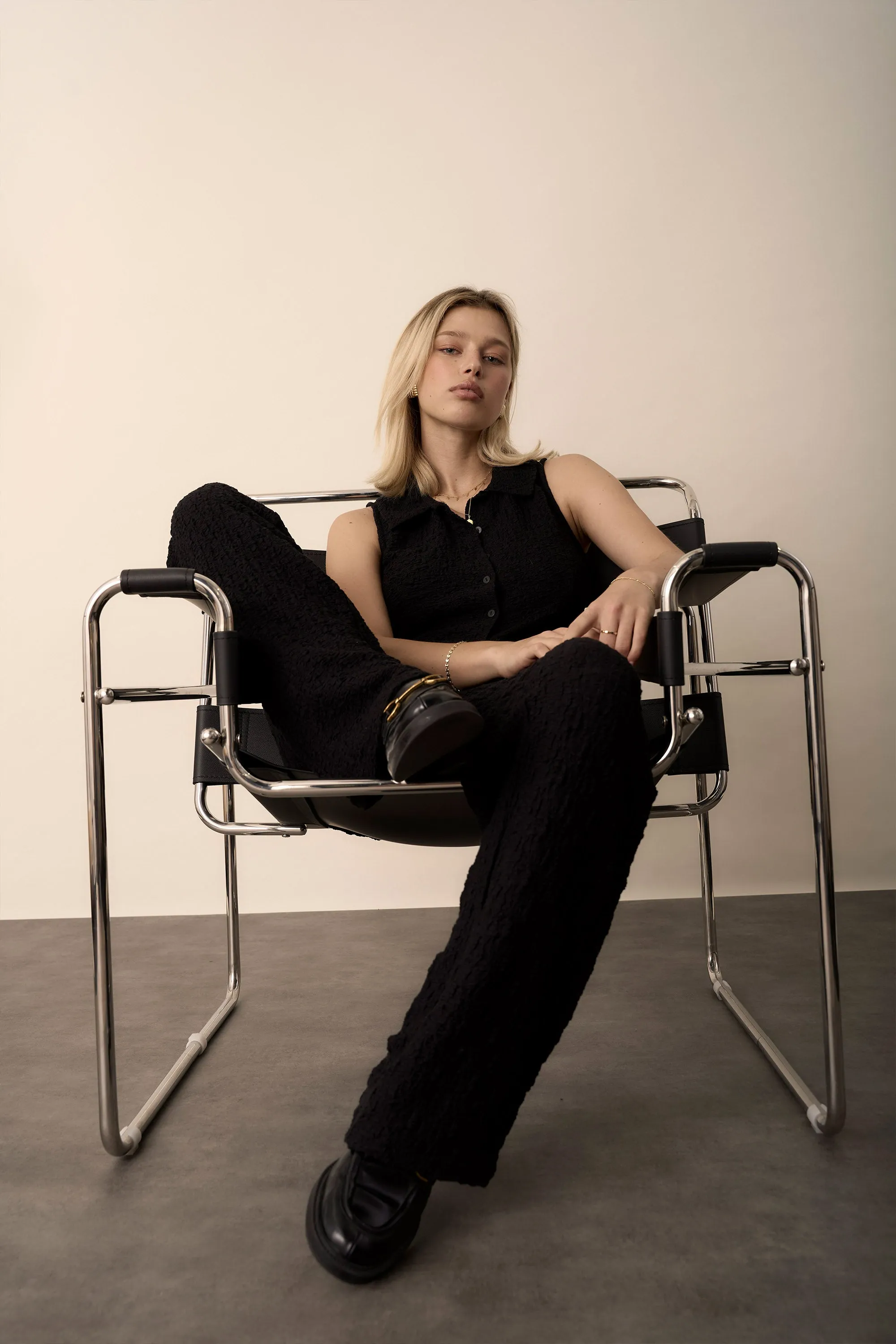 Elementary Textured Pants