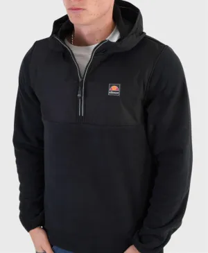 Ellesse Venaro Overhead Fleece Jacket Black