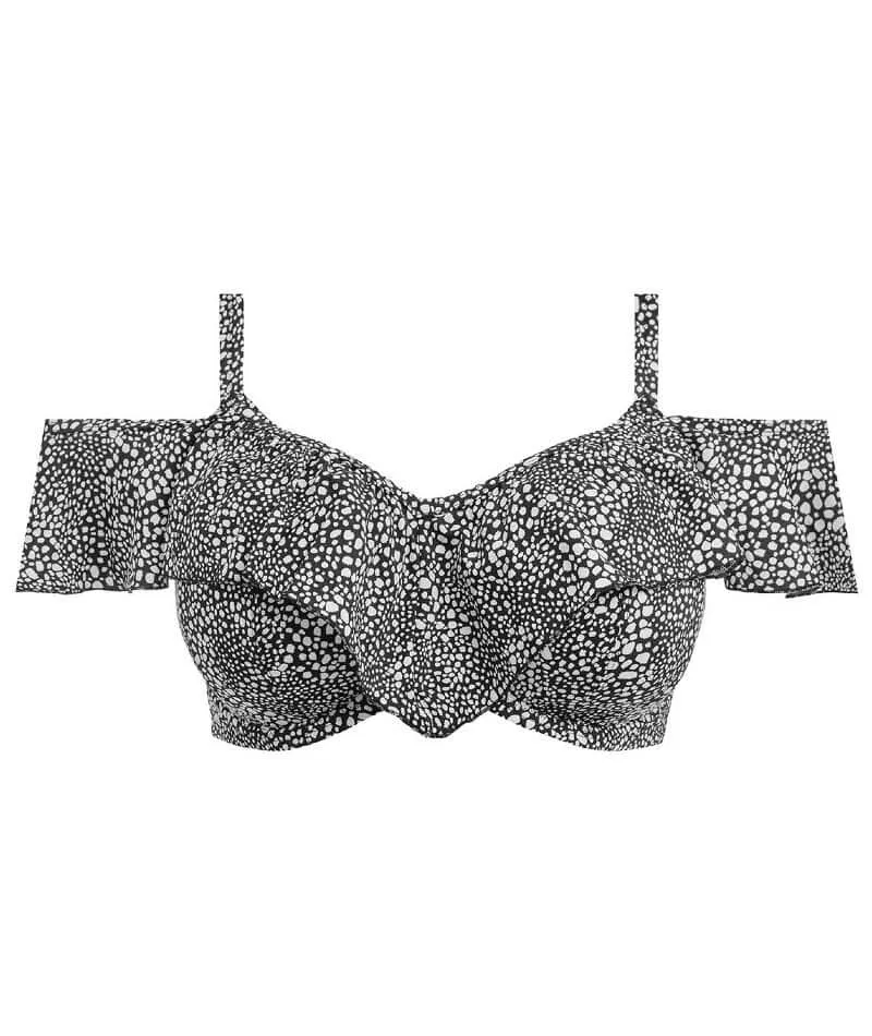 Elomi Swim Pebble Cove Underwired Bikini Top - Black