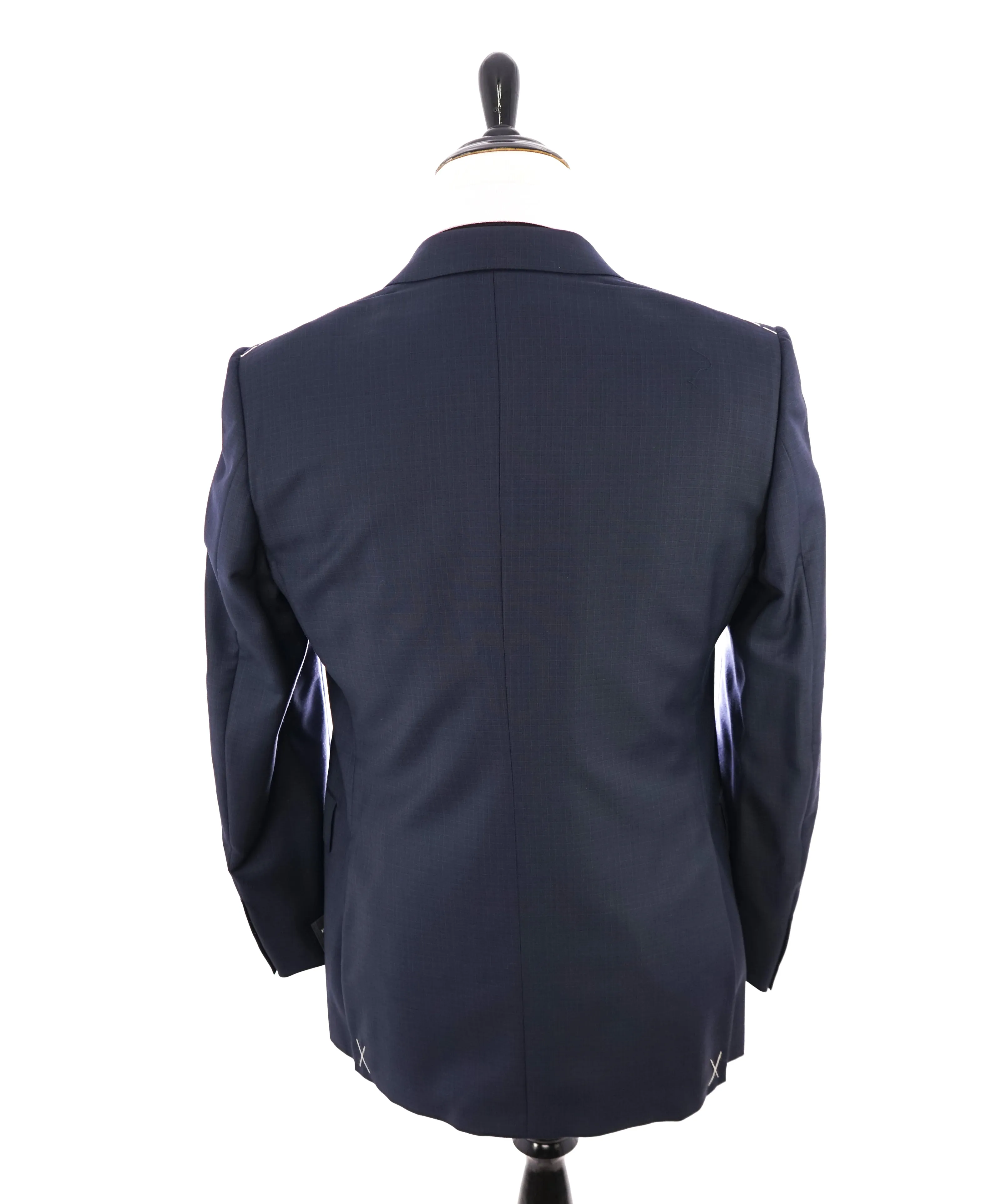 ERMENEGILDO ZEGNA - "TROFEO / MANHATTAN" Blue Check Premium Suit - 40R
