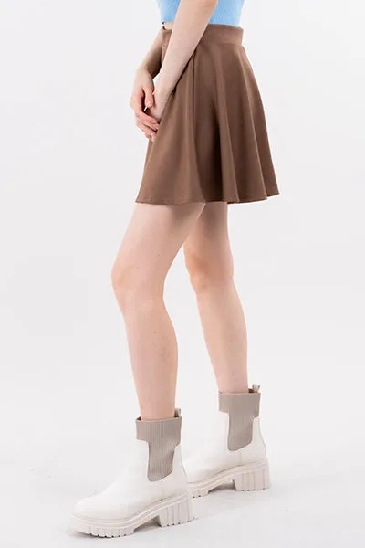 Falda Mini Skater Circular