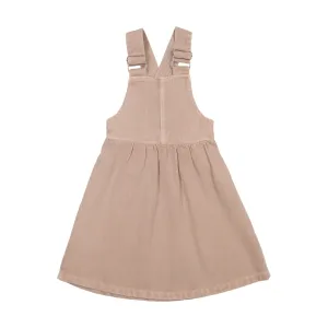 FARREN   ME PINK DENIM WASH PINAFORE JUMPER