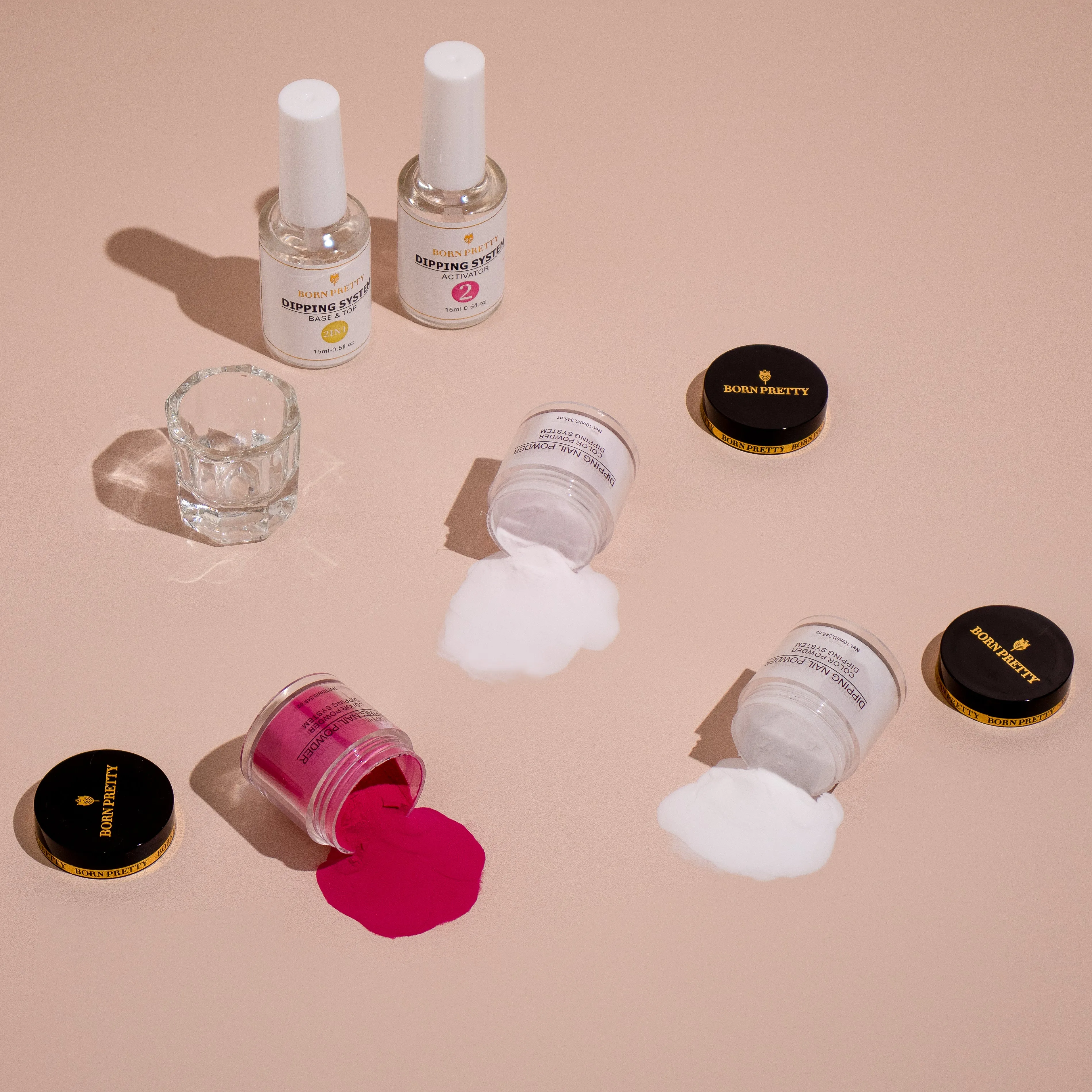 FRENCH & GLITTER Nail Dipping Powders