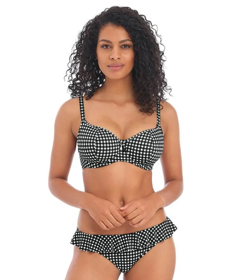 Freya Swim Check In Underwired Sweetheart Bikini Top - Monochrome