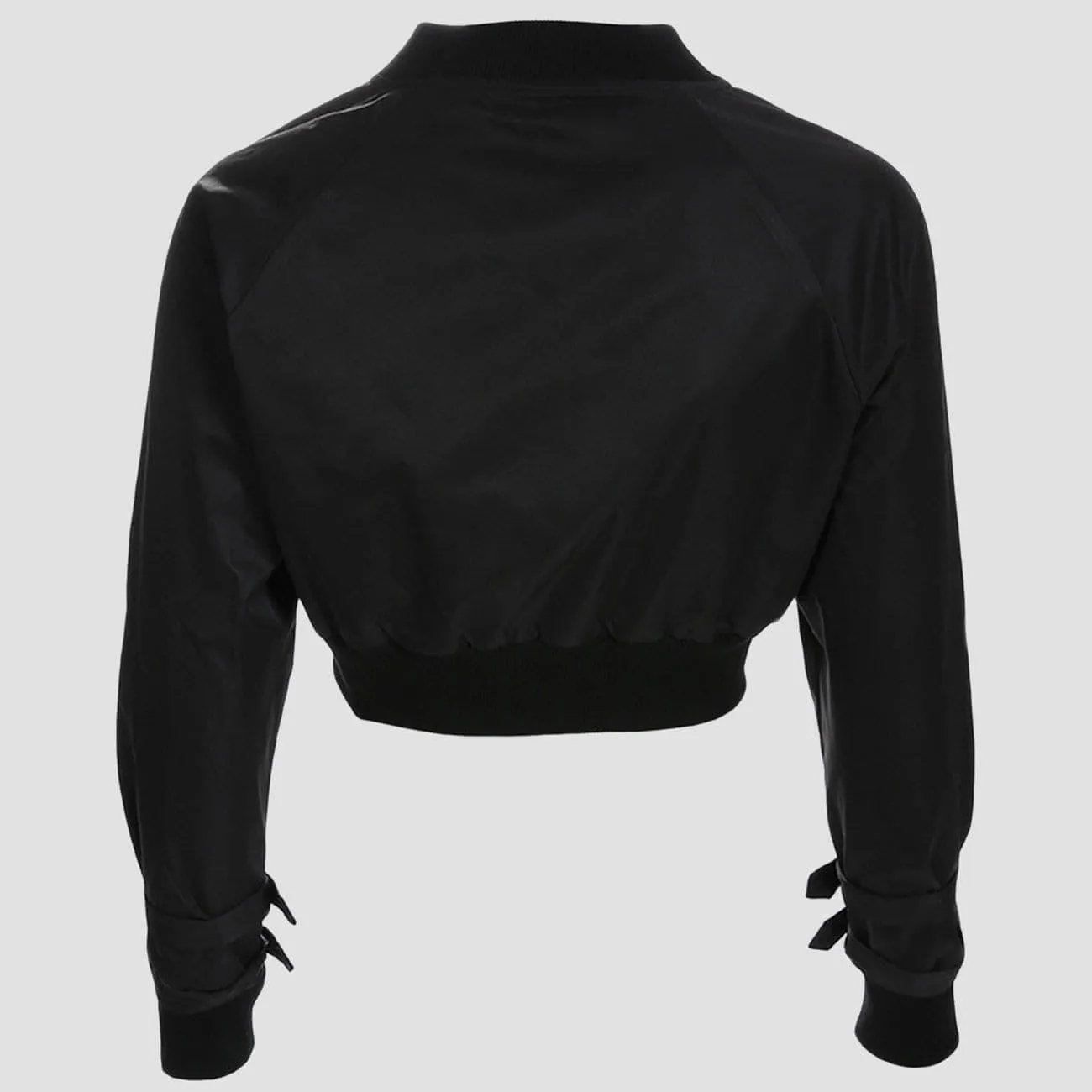 Function Fake Zipper Ribbon Jacket