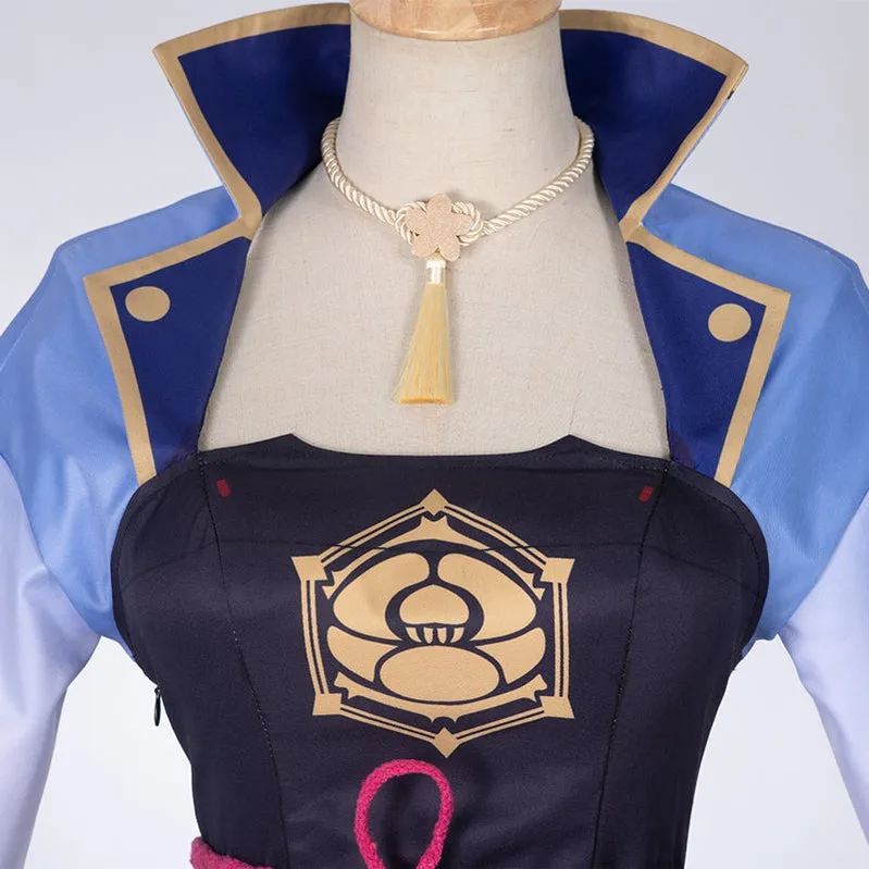 Game Genshin Impact Kamisato Ayaka Fullset Cosplay Costumes