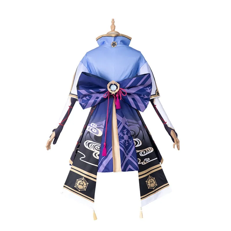Game Genshin Impact Kamisato Ayaka Fullset Cosplay Costumes