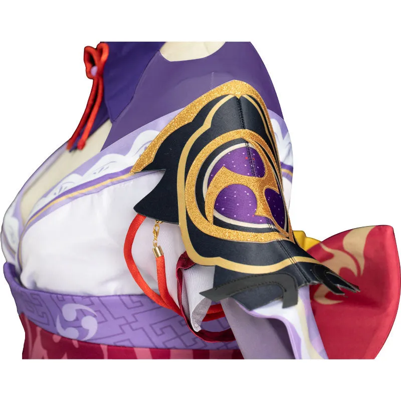 Game Genshin Impact Raiden Shogun Baal Fullset Cosplay Costumes
