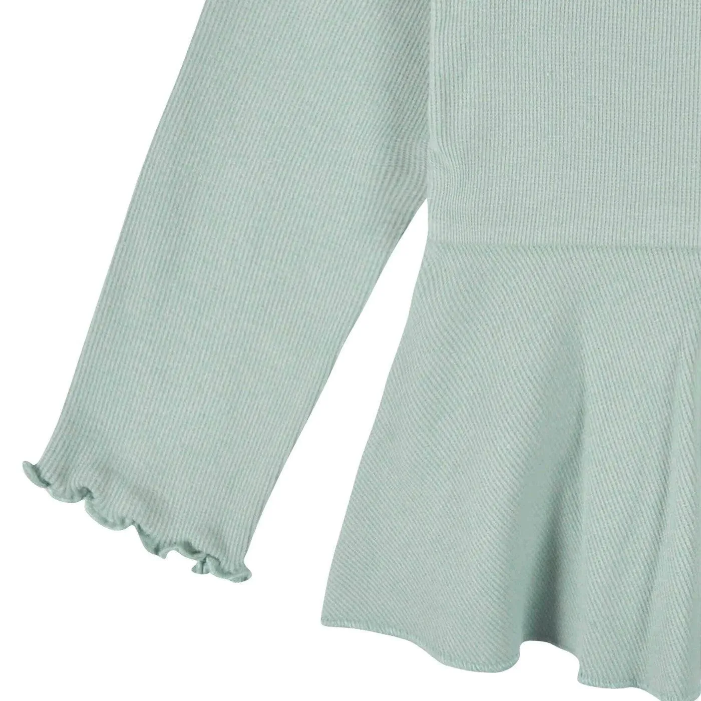 Gerber 2-Pack Toddler Girls Green Floral Peplum Tops (2-5t)