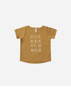 GOLDEN SUMMER BASIC TEE