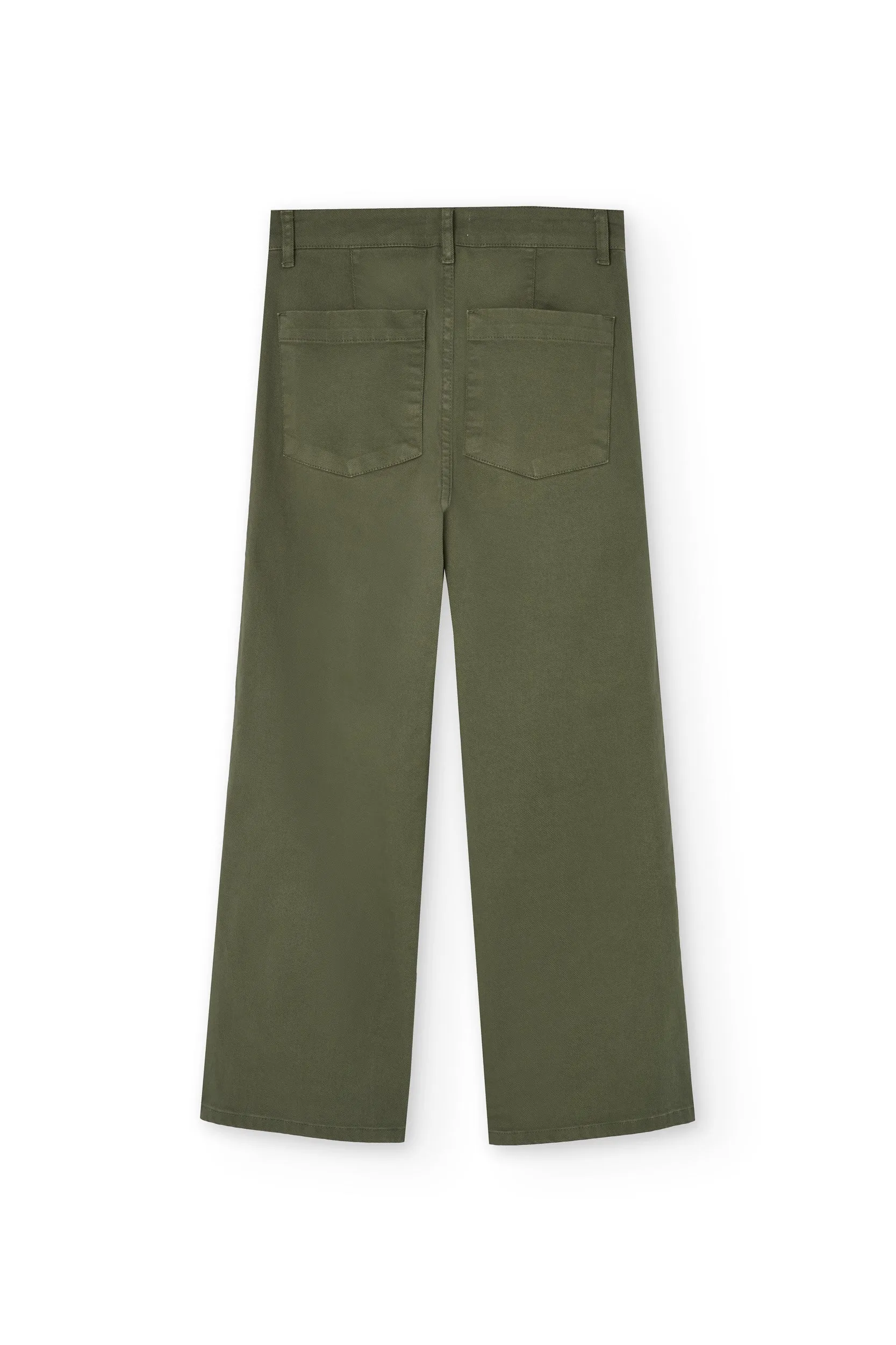 Hani Recycled Cotton Sailor Pants Green