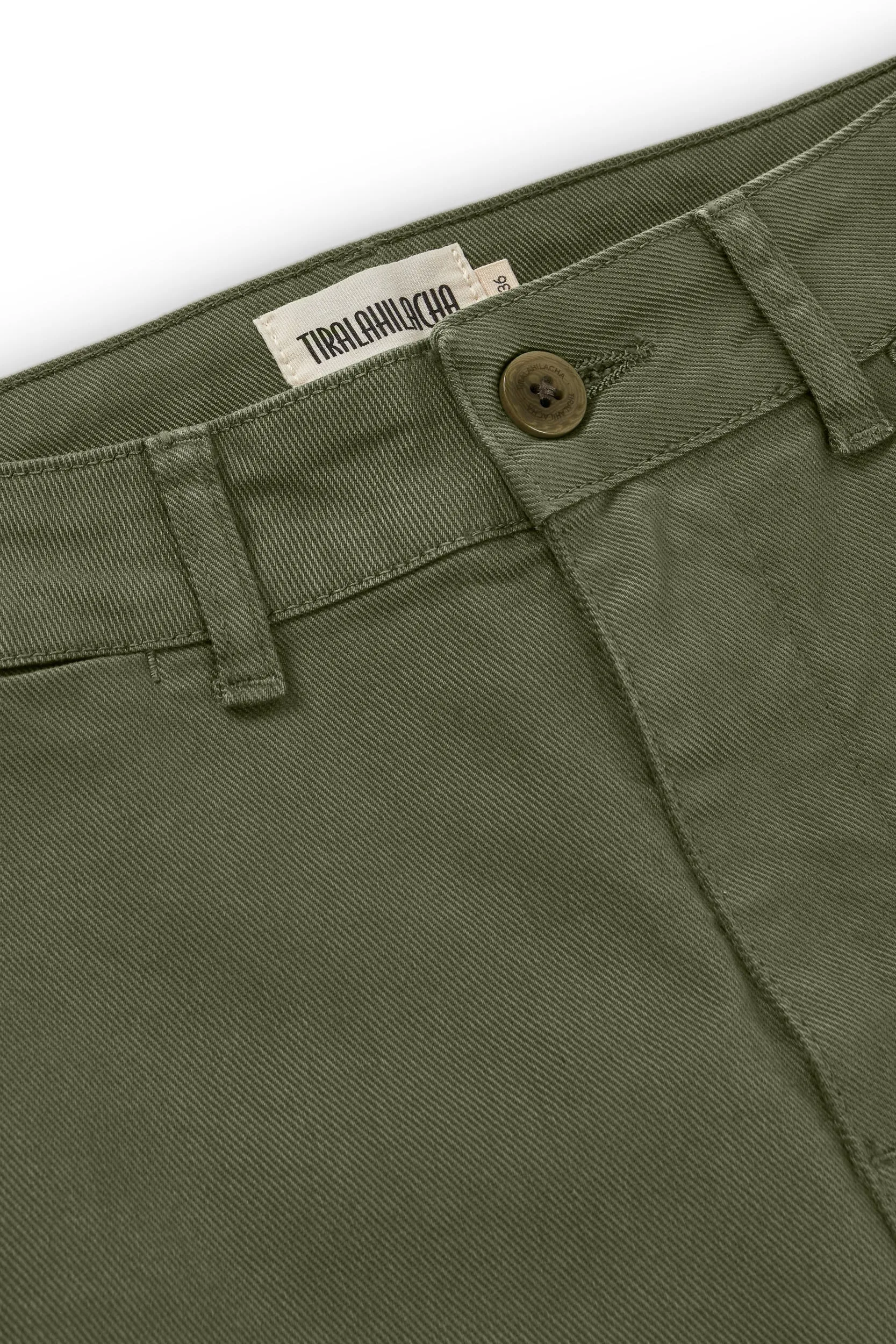 Hani Recycled Cotton Sailor Pants Green