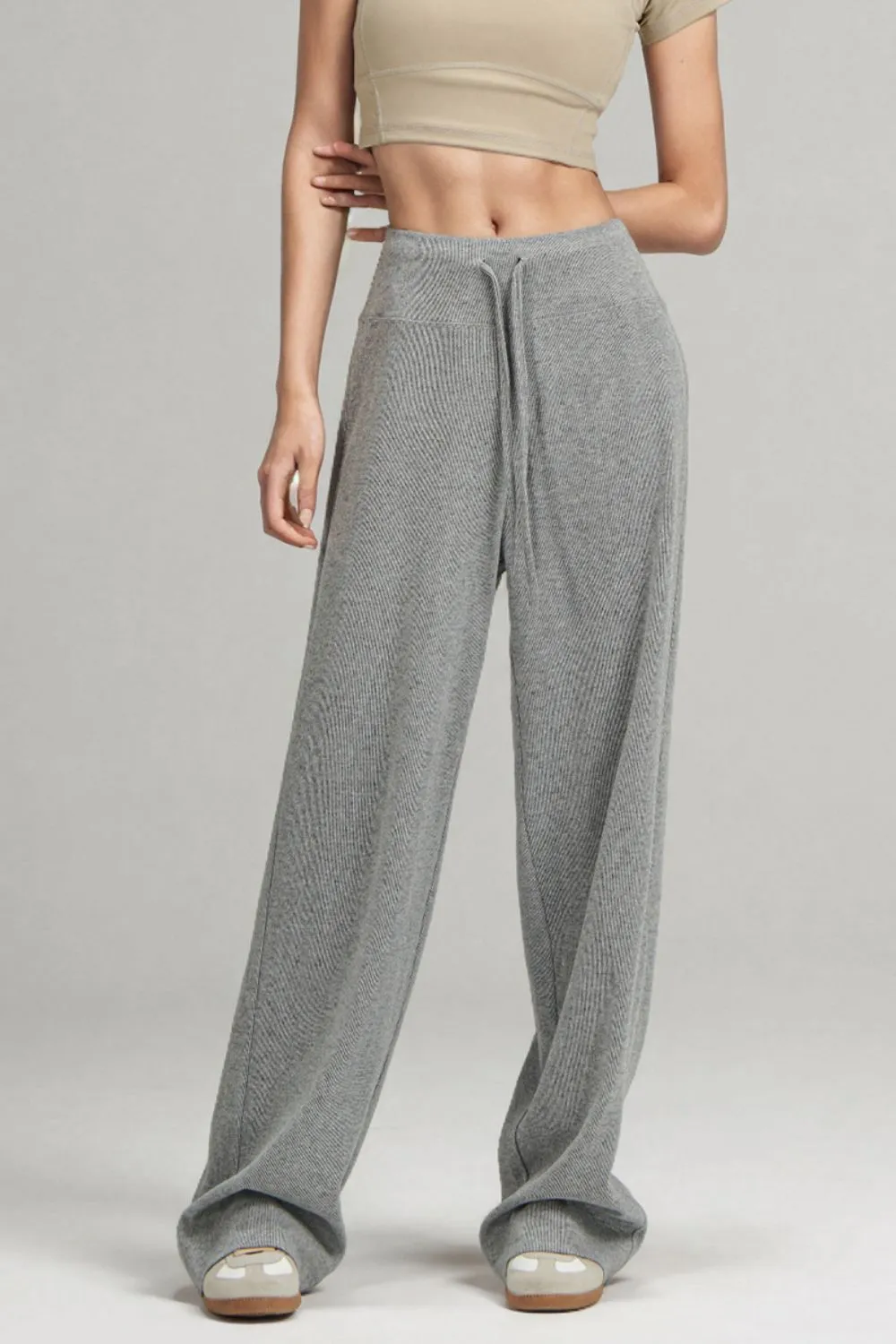 Hazel Blues® |  Basic Bae Drawstring Wide Leg Pants