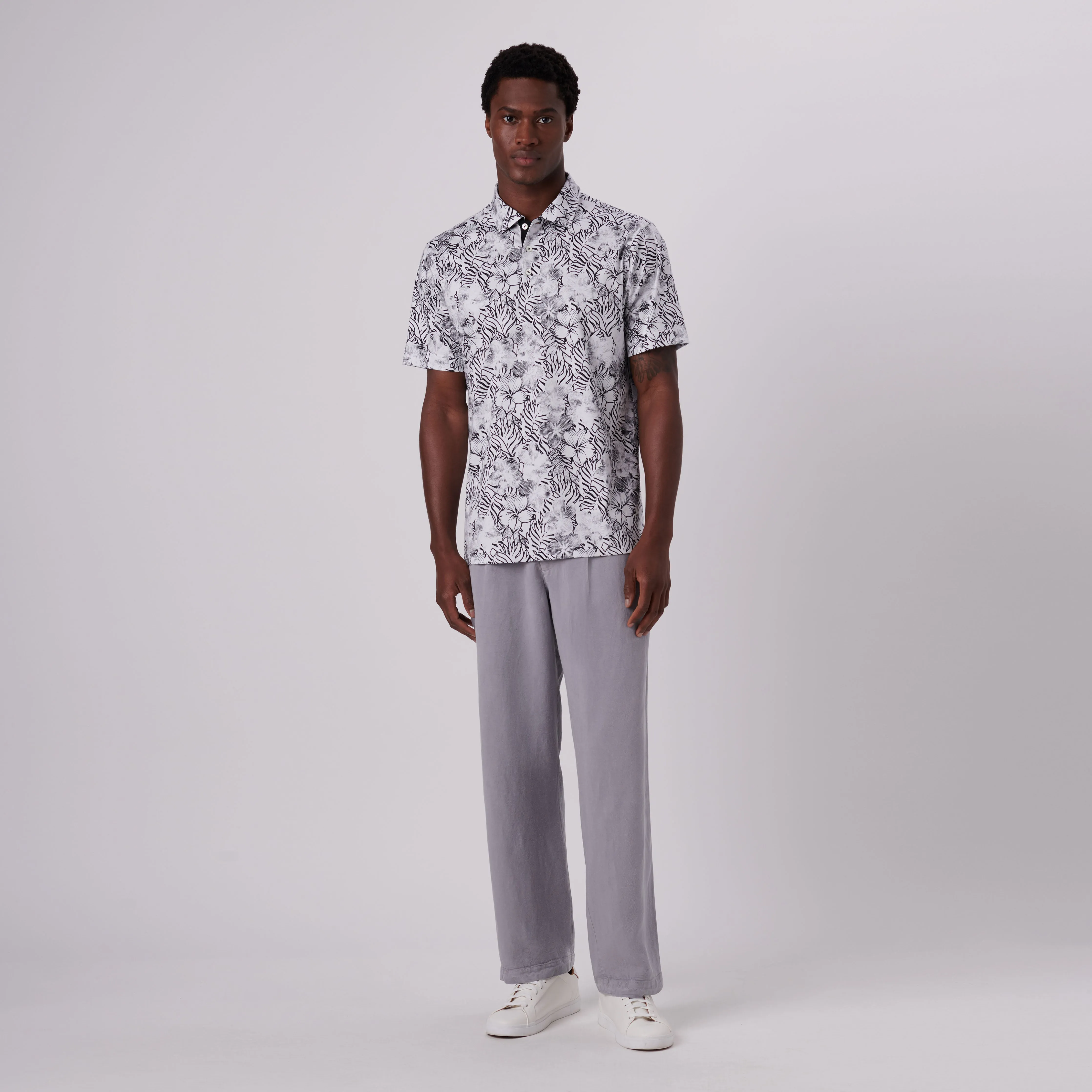 Hendrix Floral Polo Shirt