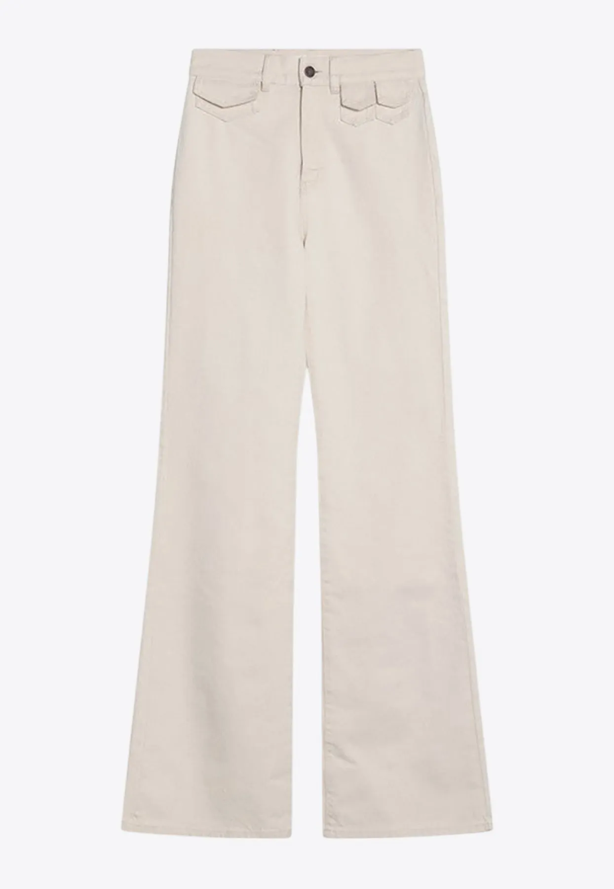 High-Rise Flared Jeans