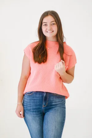Higher Love Mock Neck Top in Desert Flower