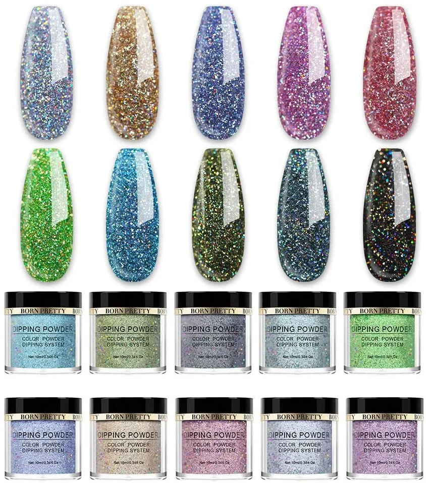 HOLOGRAPHIC Nail Dipping Powder