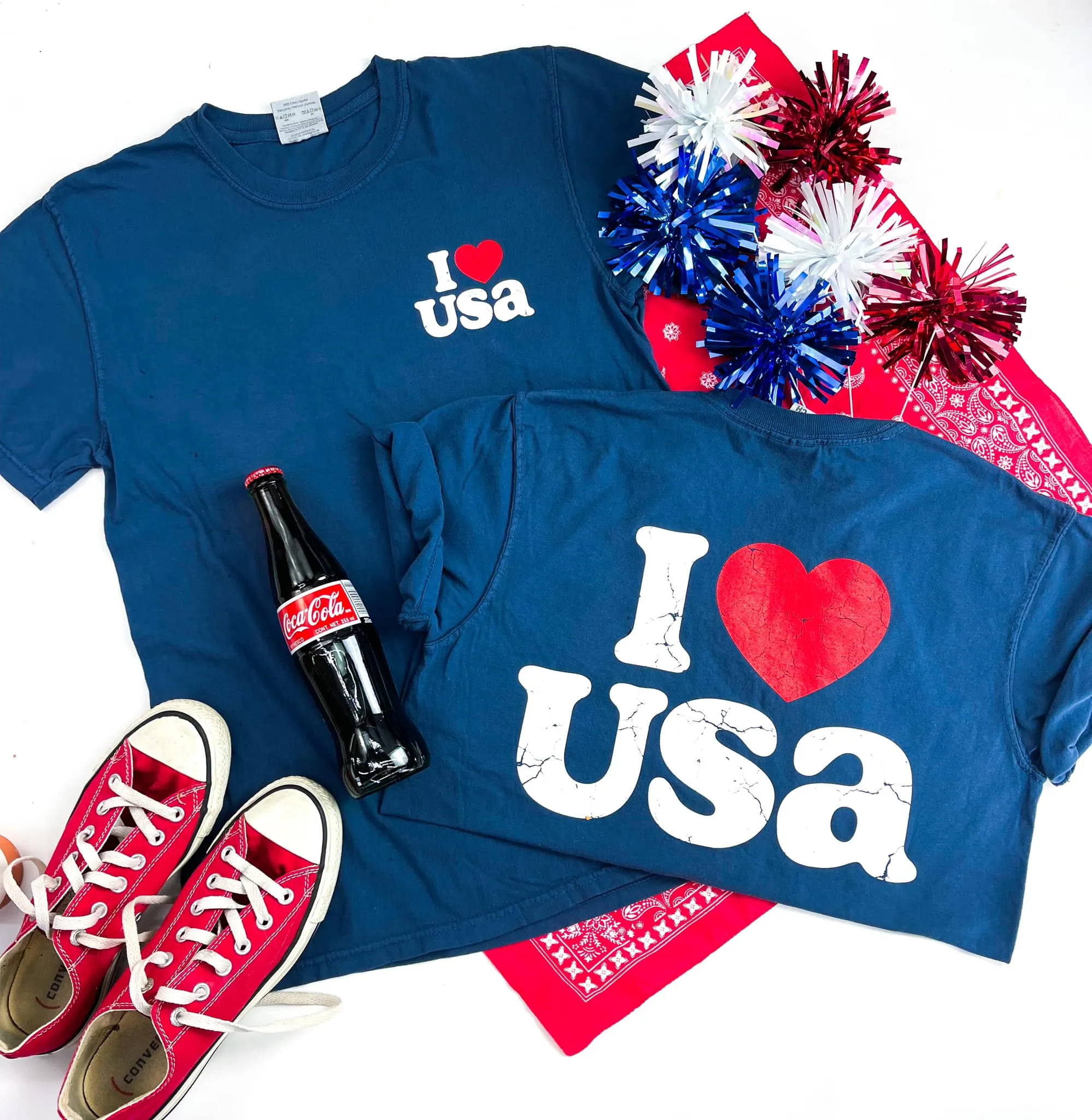 I Love USA Tee