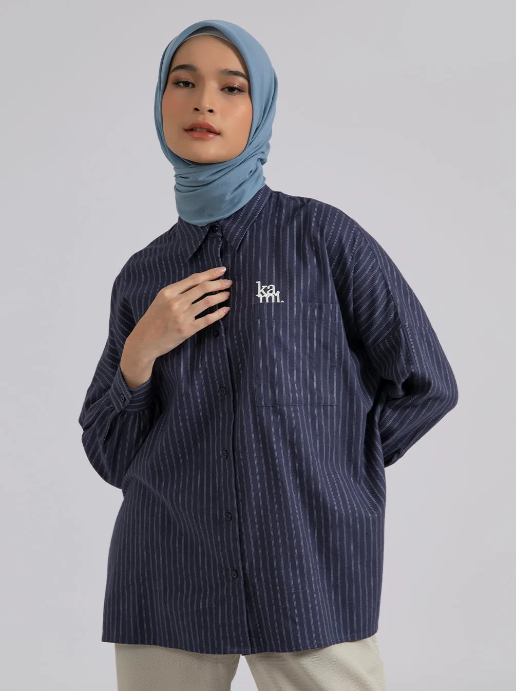 INDI TOP NAVY