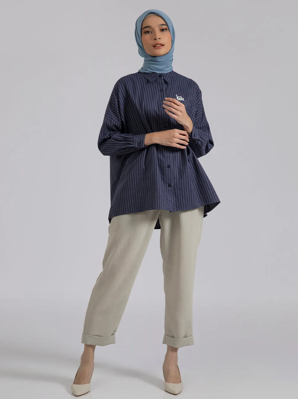 INDI TOP NAVY