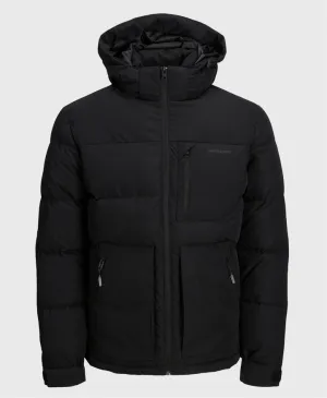 Jack Jones Otto Puffer Jacket Black