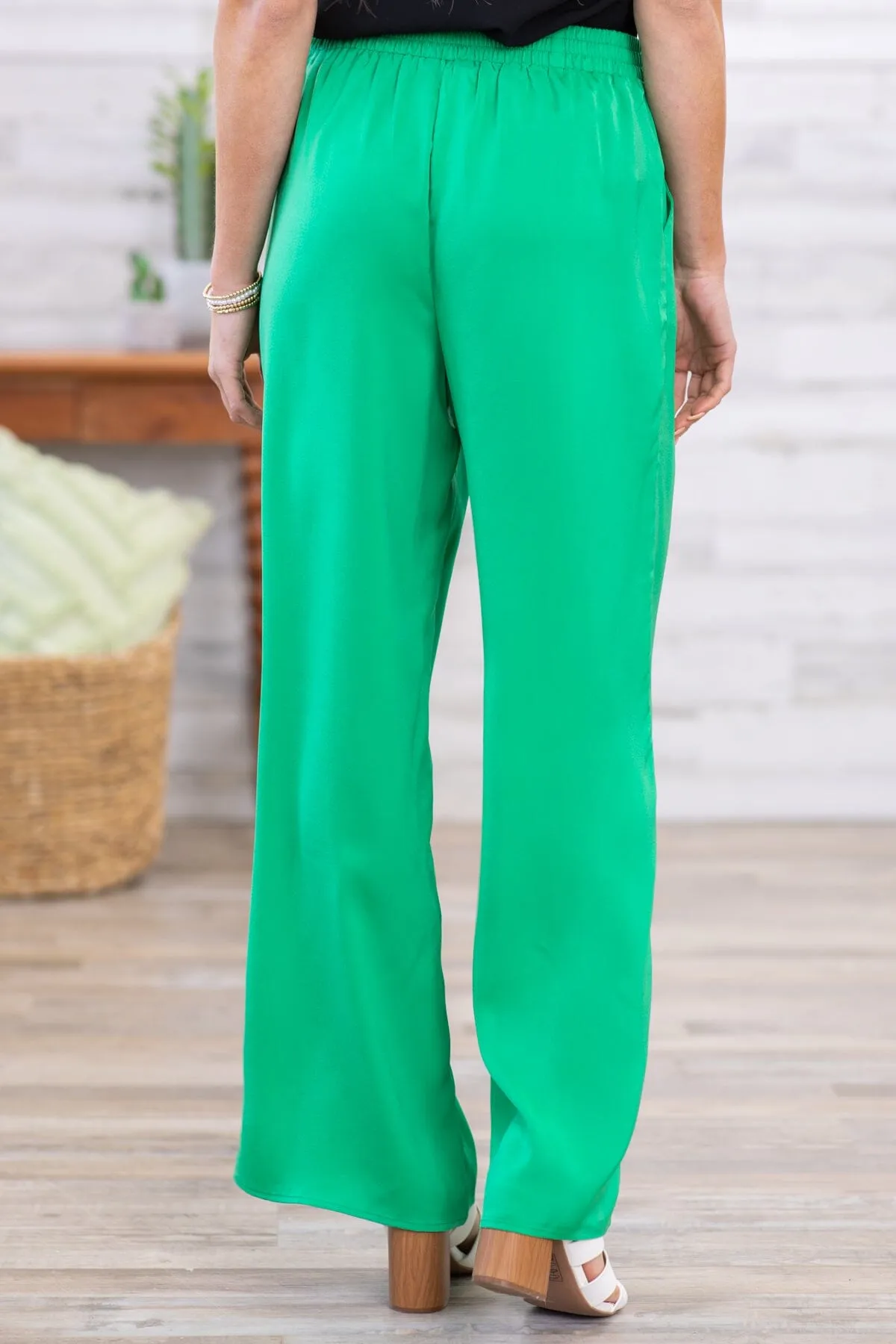 Jade Wide Leg Pull On Pants