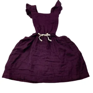 JAMIE KAY lightweight organic cotton overalls dress / pinafore, size 1, Pre-loved