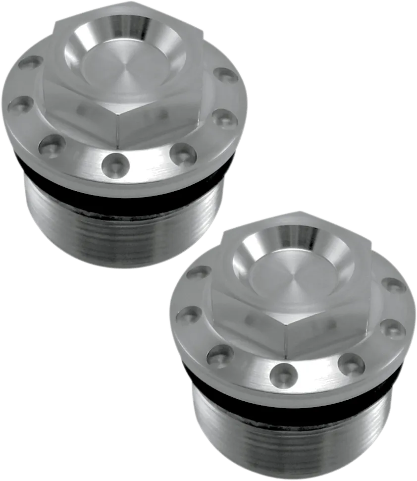 Joker Machine 10-310B Fork Tube Caps - Black Anodized