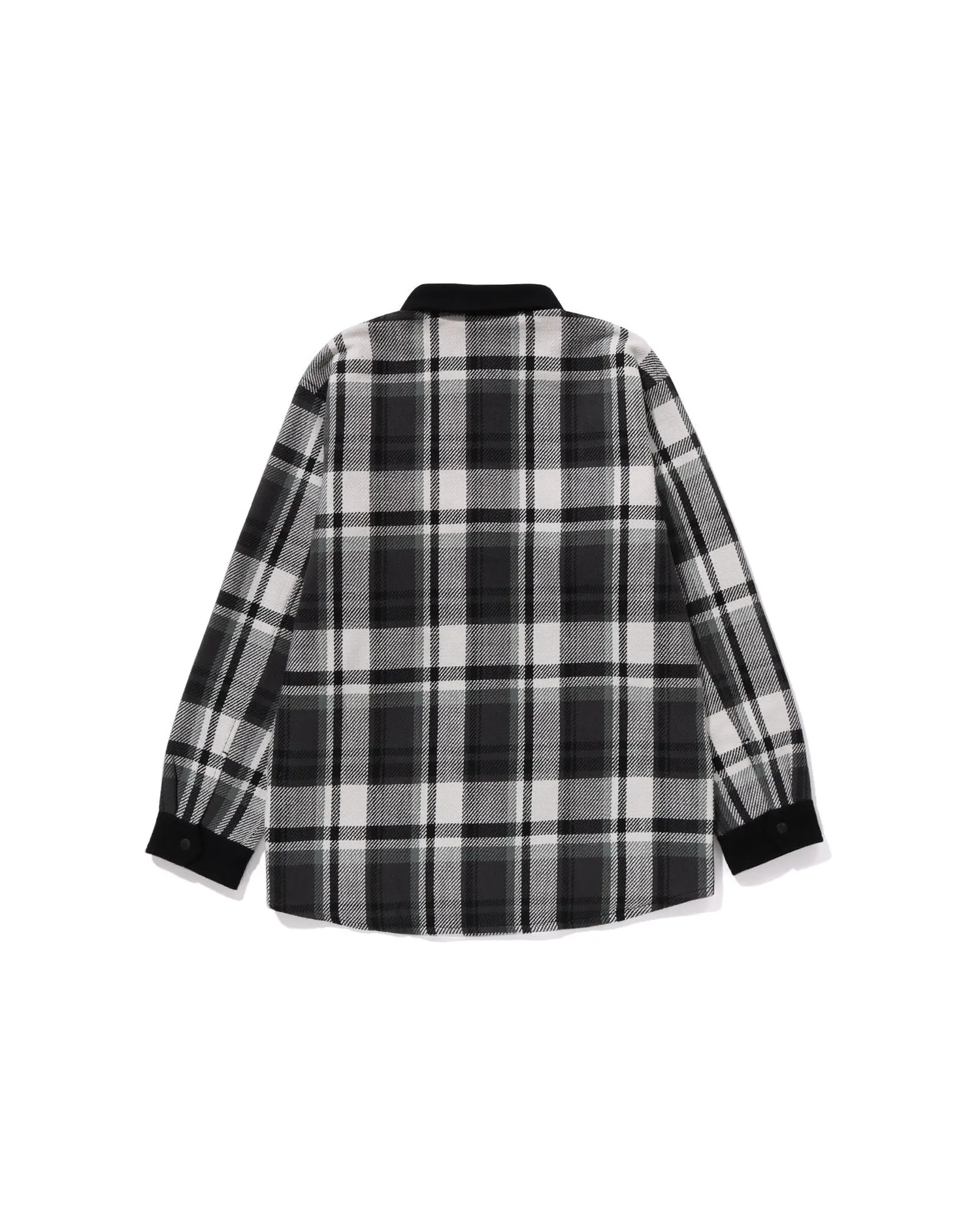 Kids BAPE Check Ape Head Shirt Jr