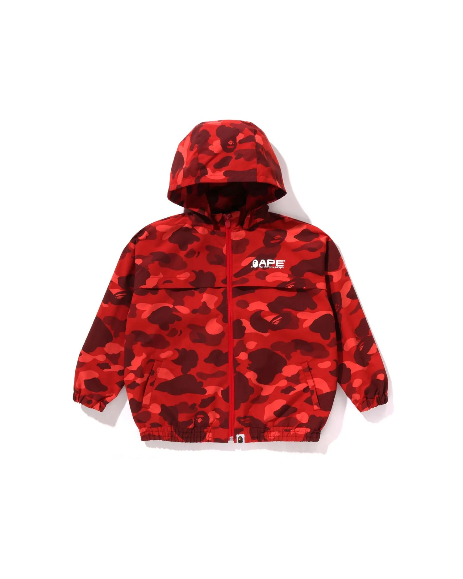 Kids Color Camo Bape Hoodie Jacket