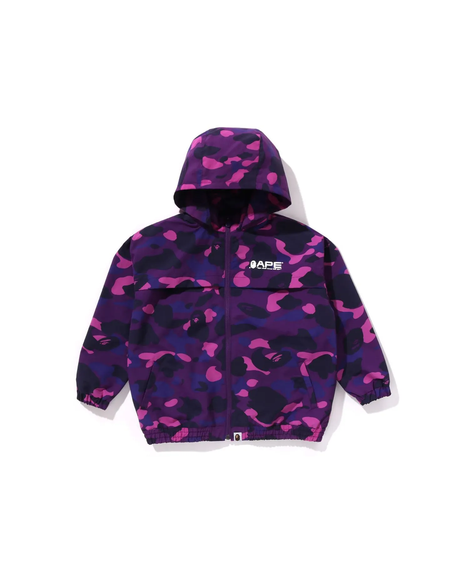 Kids Color Camo Bape Hoodie Jacket