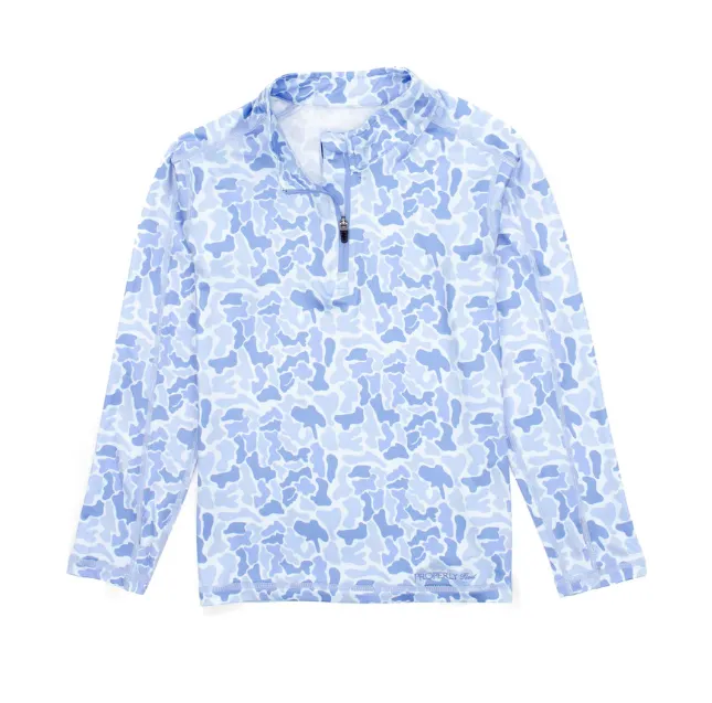 Kids Properly TIed Finn Pullover - River Camo