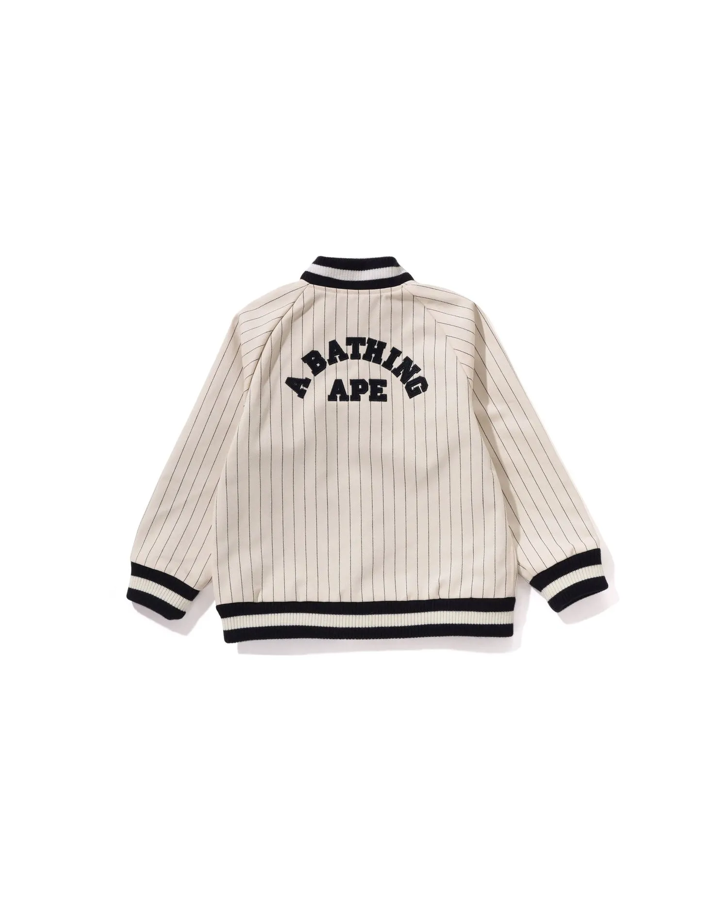 Kids Stripe Stadium Cotton Jacket