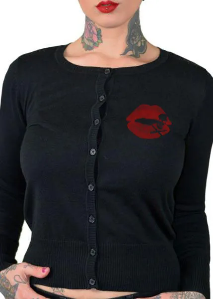 Kiss Of Death Cardigan