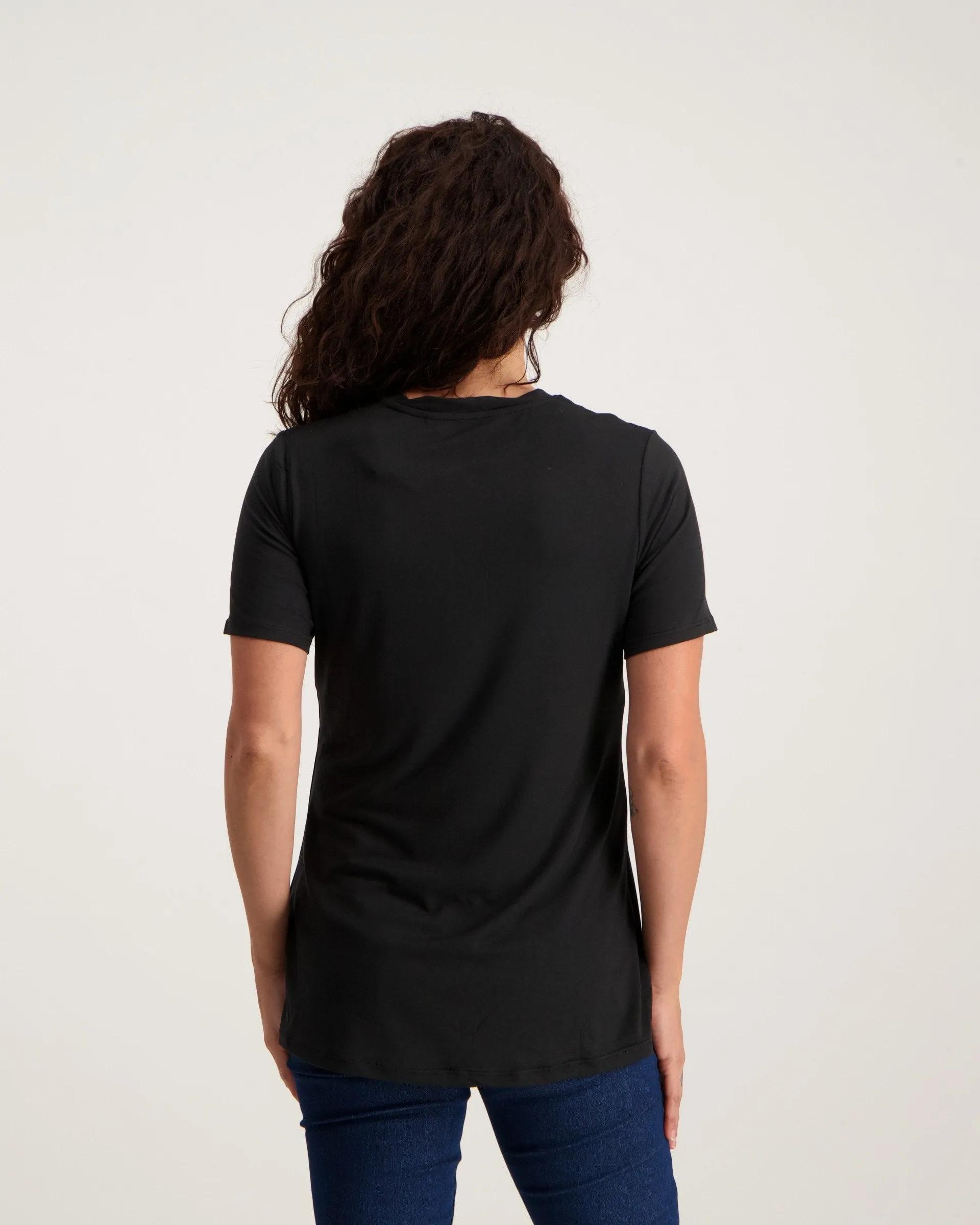 Ladies Basic Tee - Black