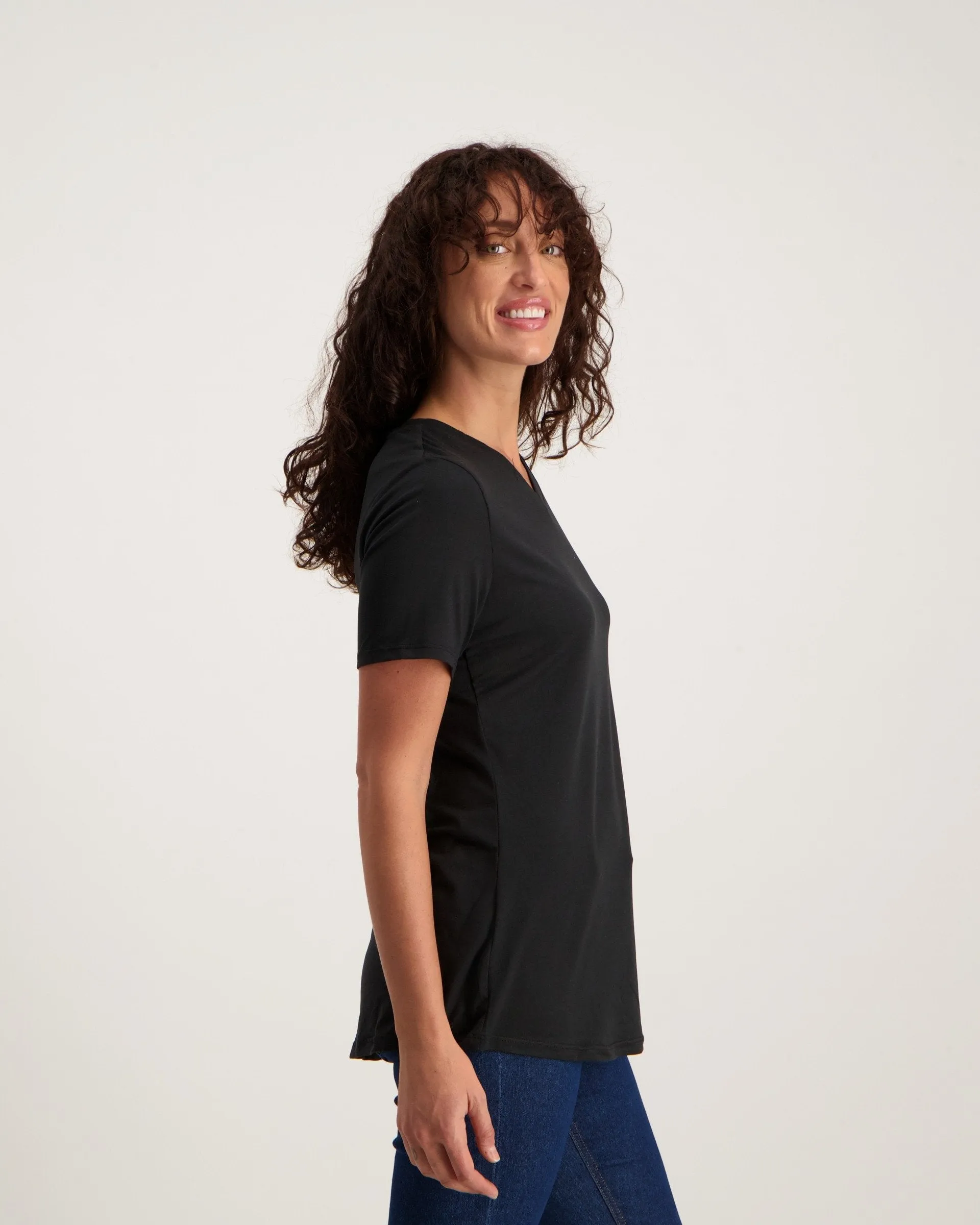 Ladies Basic Tee - Black