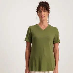 Ladies Basic Tee - Fatigue