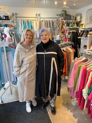 Ladies Funky Hooded Coat