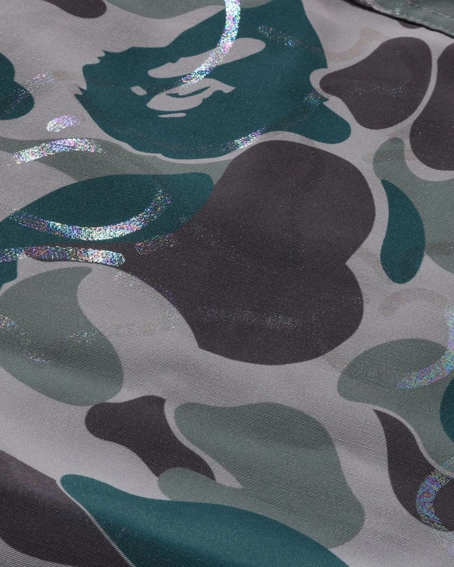 Laminated Camo Snowboard Jacket