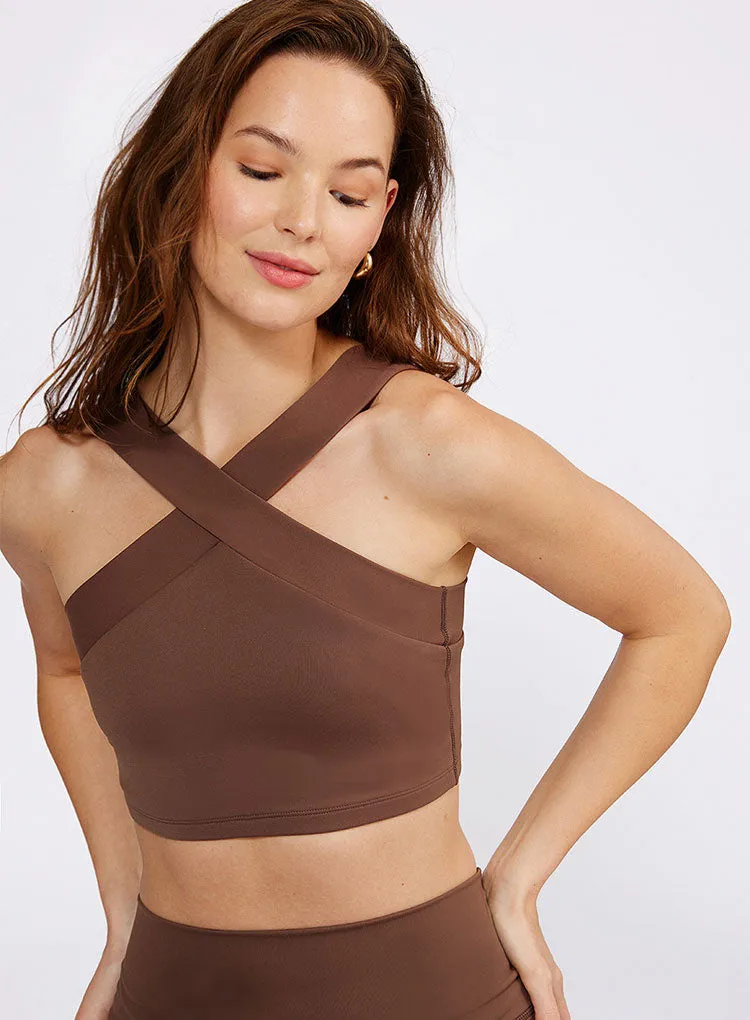 LEAH CROSS NECK BRA
