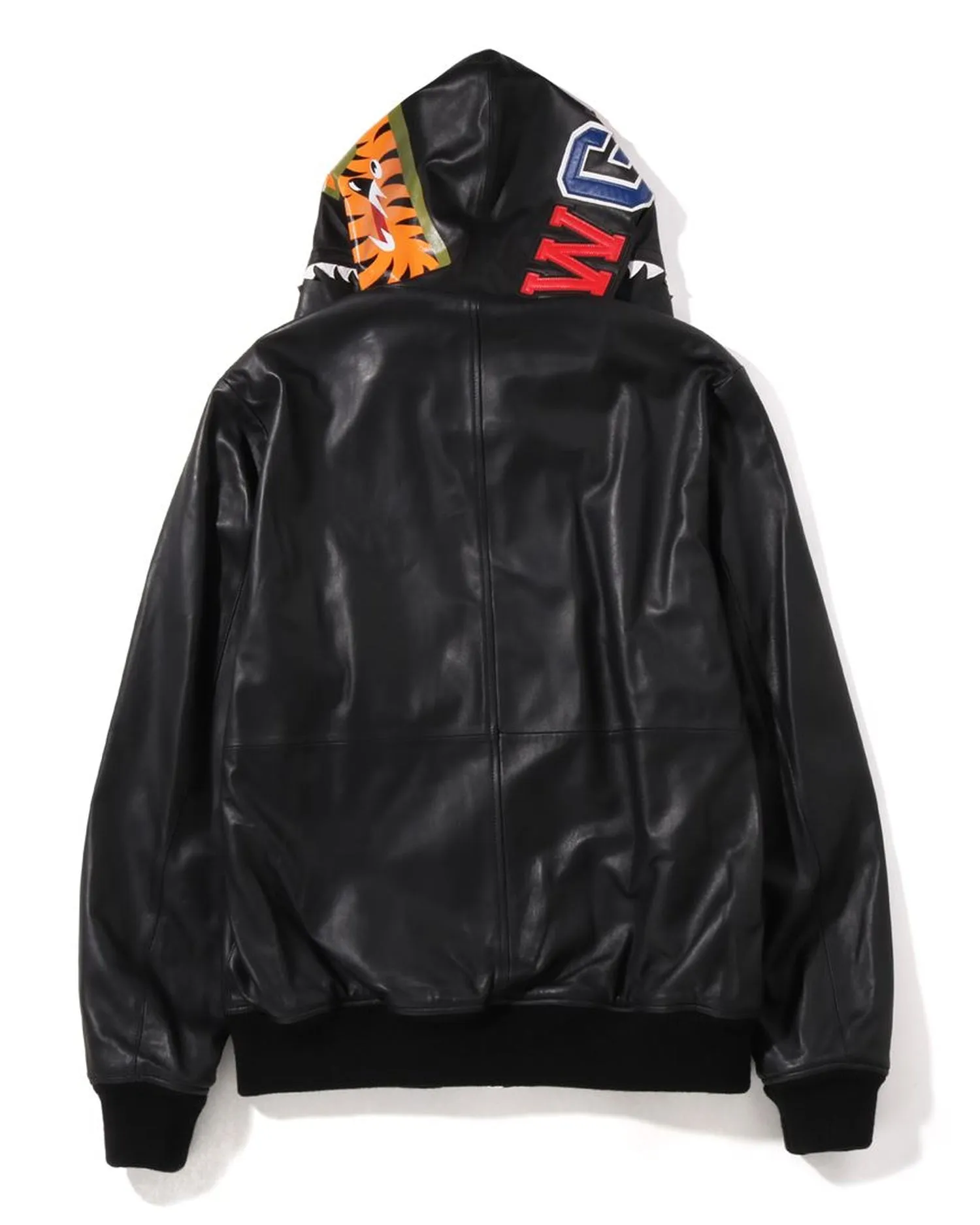 Leather Shark Full Zip Jacket