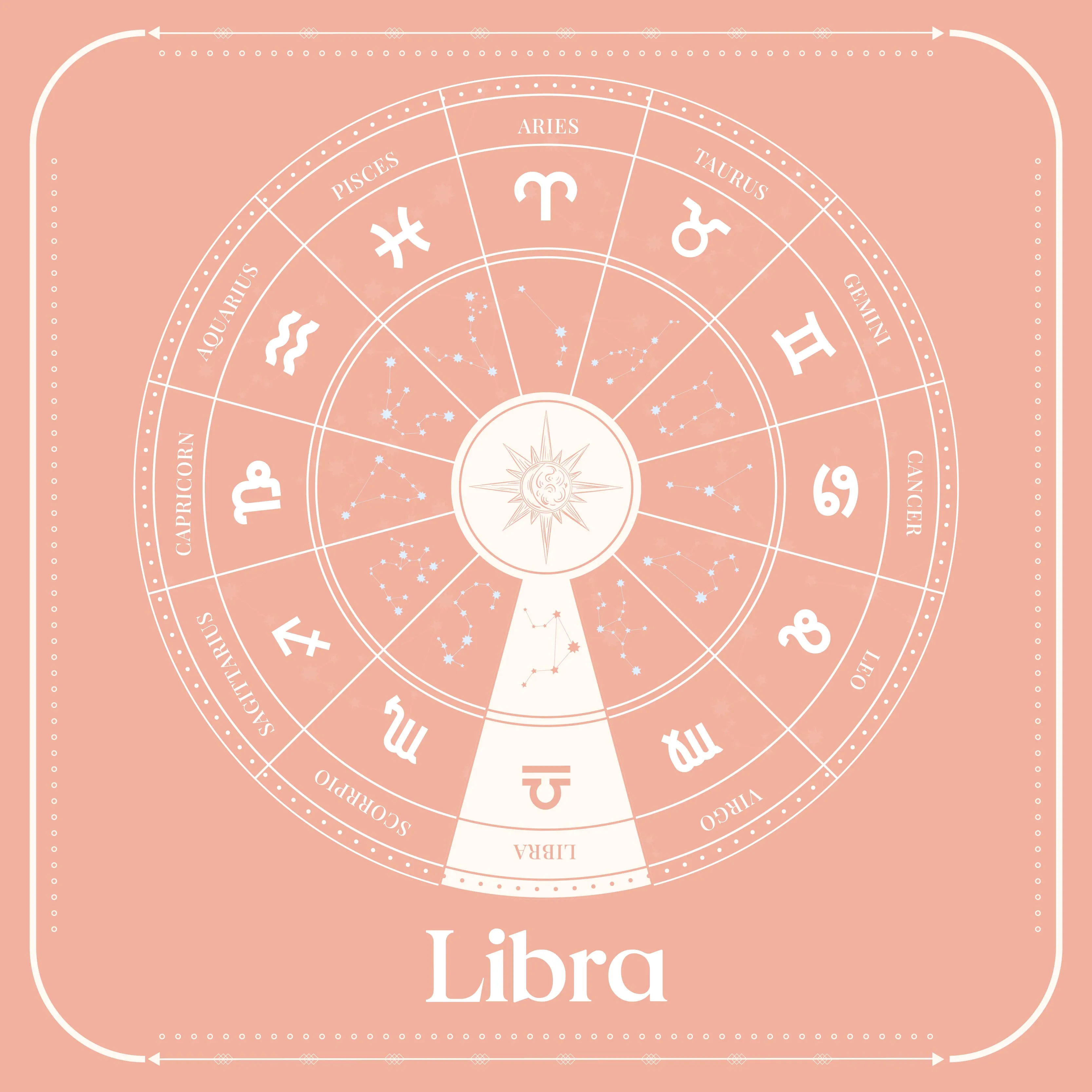Libra Peace & Love | 6 Colors Gel Polish Set